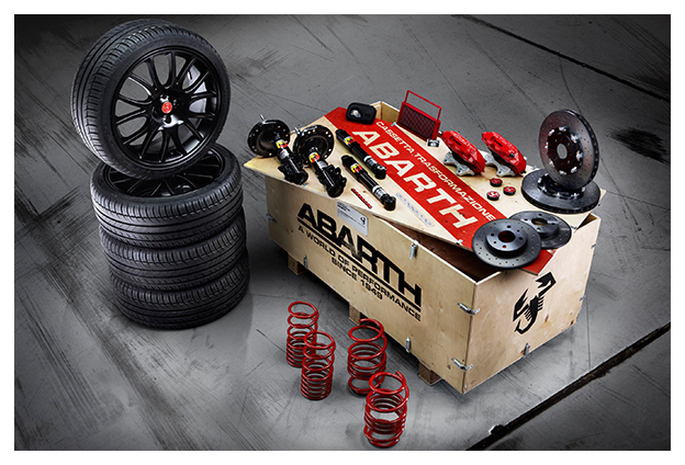 Abarth Schlüsselcover Racing Design 2er-Set